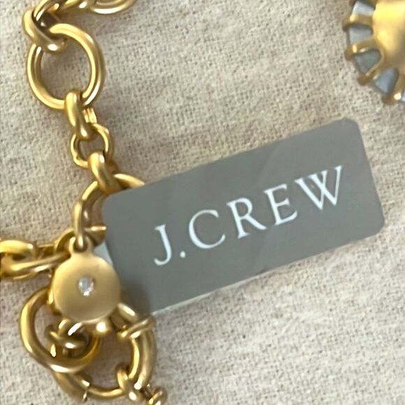 J. CREW BRULEE RIVOLI CLEAR
CRYSTAL RHINESTONE
STATEMENT NECKLACE 20" - Picture 7 of 7